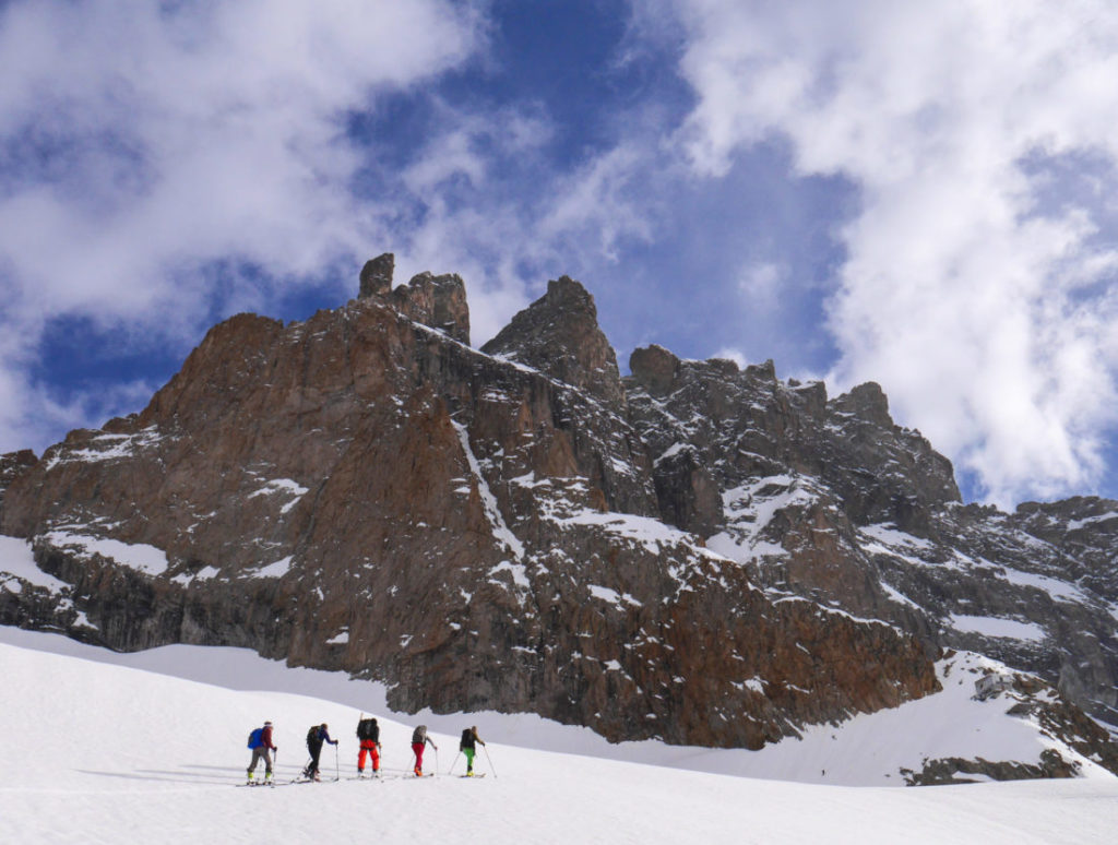 ski de rando promontoire