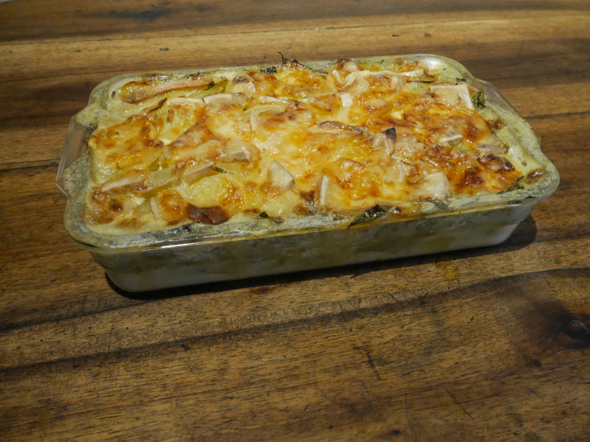 gratin de berce