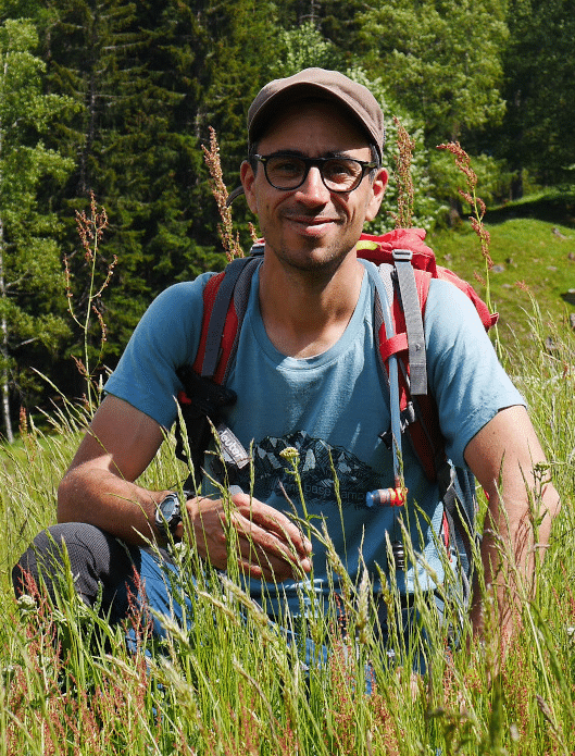Sébastien Perrier, accompagnateur en montagne